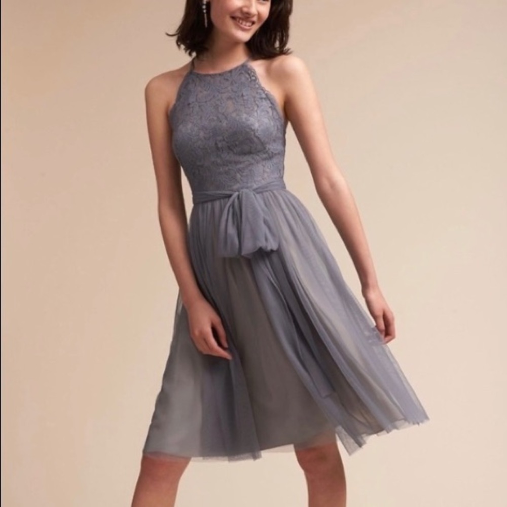 BHLDN lace and tulle dress